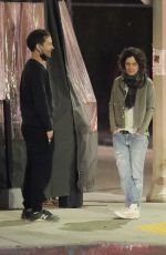SARA GILBERTOut for Dinner in Los Angeles 12/04/2021