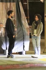SARA GILBERTOut for Dinner in Los Angeles 12/04/2021