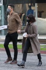 SARAH HYLAND Leaves Pizzana Restaurant in West Hollywood 12/09/2021