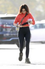 SARAH HYLAND Out Shopping in Los Angeles 12/03/2021