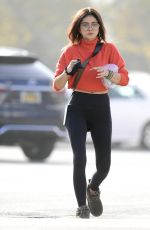 SARAH HYLAND Out Shopping in Los Angeles 12/03/2021