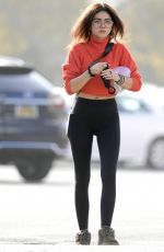 SARAH HYLAND Out Shopping in Los Angeles 12/03/2021