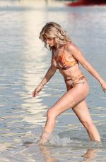 SARAH JAYNE DUNN in Bikni at a Beach in Dubai 12/19/2021