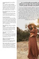 SARAH JEFFERY in Modeliste Magazine, November 2021