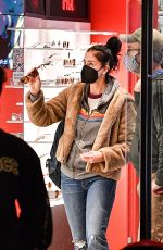 SARAH SILVERMAN and Rory Albanese Shopping at The Grove in Los Angeles 12/23/2021