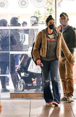 SARAH SILVERMAN and Rory Albanese Shopping at The Grove in Los Angeles 12/23/2021