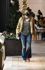 SARAH SILVERMAN and Rory Albanese Shopping at The Grove in Los Angeles 12/23/2021