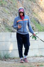 SARAH SILVERMAN Out Hiking with Her Dog in Los Angeles 12/08/2021