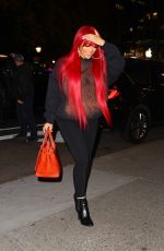 SAWEETIE Shopping at Bergdorf Goodman in New York 12/10/2021