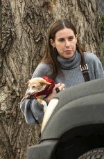 SCOUT WILLIS Out with Her Ddog in Silver Lake 12/06/2021