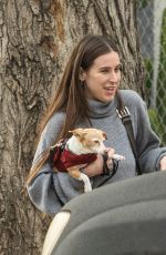 SCOUT WILLIS Out with Her Ddog in Silver Lake 12/06/2021