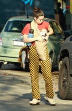 SCOUT WILLIS Out with Her Dog in Los Angeles 12/02/2021