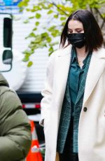 SELENA GOMEZ on the Set of Only Murders in the Building in New York 12/06/2021