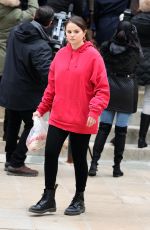 SELENA GOMEZ on the Set of Only Murders in the Building in New York 12/08/2021
