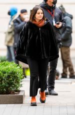 SELENA GOMEZ on the Set of Only Murders in the Building, Season 2 in New York 12/07/2021