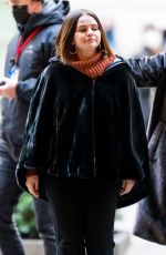 SELENA GOMEZ on the Set of Only Murders in the Building, Season 2 in New York 12/07/2021
