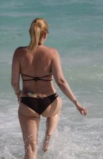 SHANNA MOAKLER in Bikini at a Beach in Cancun 12/18/2021