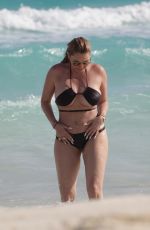 SHANNA MOAKLER in Bikini at a Beach in Cancun 12/18/2021