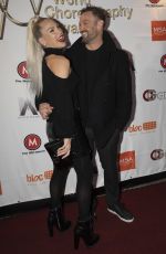SHARNA BURGESS and Brian Austin Green at World Choreography Awards in Los Angeles 12/13/2021