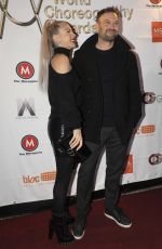 SHARNA BURGESS and Brian Austin Green at World Choreography Awards in Los Angeles 12/13/2021