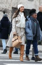 SHAY MITCHELL on the Set of Something from Tiffany