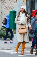SHAY MITCHELL on the Set of Something from Tiffany
