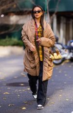 SHAY MITCHELL Out with a Friend in New York 12/12/2021