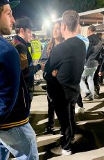 SISTINE ROSE STALLONE arrives at Kanye West and Drake