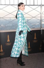 SOFIA CARSON at Empire State Building for Unicef
