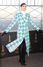 SOFIA CARSON at Empire State Building for Unicef