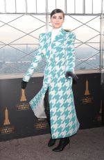SOFIA CARSON at Empire State Building for Unicef