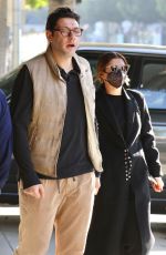 SOFIA RICHIE and Elliot Grainge Out for Lunch in Beverly Hills 12/08/2021