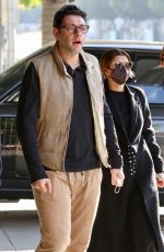 SOFIA RICHIE and Elliot Grainge Out for Lunch in Beverly Hills 12/08/2021