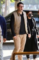 SOFIA RICHIE and Elliot Grainge Out for Lunch in Beverly Hills 12/08/2021