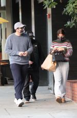 SOFIA RICHIE and Elliot Grainge Out in Beverly Hills 12/24/2021