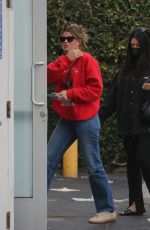 SOFIA RICHIE Heading to Alo Yoga Store in Beverly Hills 12/07/2021