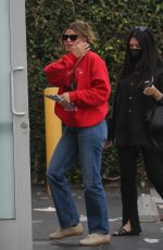 SOFIA RICHIE Heading to Alo Yoga Store in Beverly Hills 12/07/2021