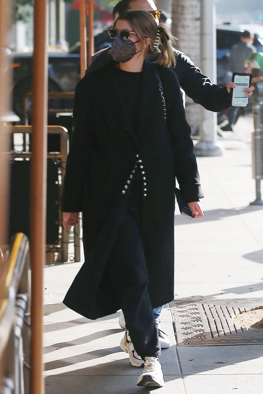 SOFIA RICHIE Out and About in Los Angeles 12/11/2021