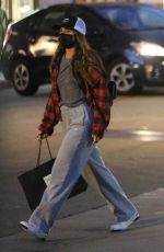 SOFIA RICHIE Out Shopping at Saks Fifth Avenue in Beverly Hills 12/15/2021