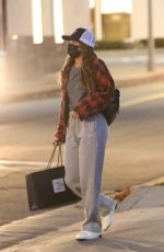 SOFIA RICHIE Out Shopping at Saks Fifth Avenue in Beverly Hills 12/15/2021
