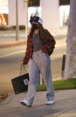 SOFIA RICHIE Out Shopping at Saks Fifth Avenue in Beverly Hills 12/15/2021