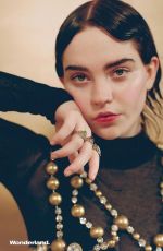 SOPHIE THATCHER for Wonderland Magazine, December 2021
