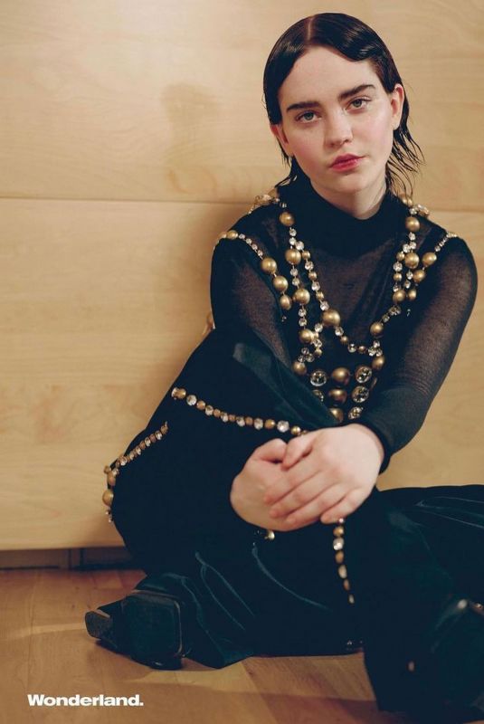 SOPHIE THATCHER for Wonderland Magazine, December 2021