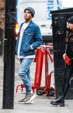 STACEY GIGGS Out and About in London 12/16/2021