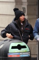 STACEY GIGGS Out and About in London 12/16/2021