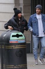 STACEY GIGGS Out and About in London 12/16/2021