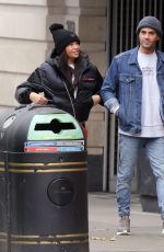 STACEY GIGGS Out and About in London 12/16/2021