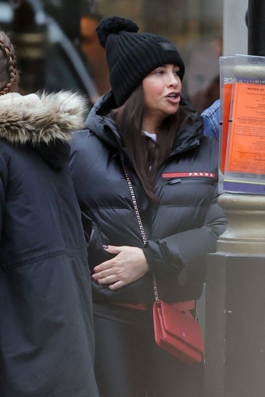 STACEY GIGGS Out and About in London 12/16/2021