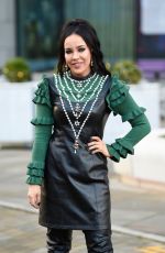 STEPHANIE DAVIS Out with Her Boyfriend in Manchester 12/17/2021