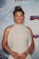 STORM REID at Spider-man: No Way Home Premiere in Los Angeles 12/13/2021